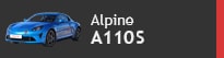 Incentive automobile au volant d'une Alpine A110